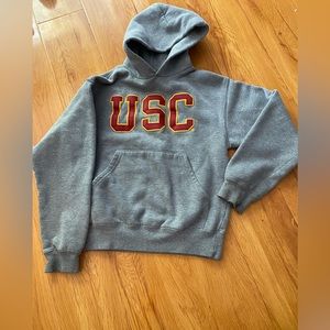 Size 5T-6T USC Trojans Hoodie Sweater- Unisex- Great Condition